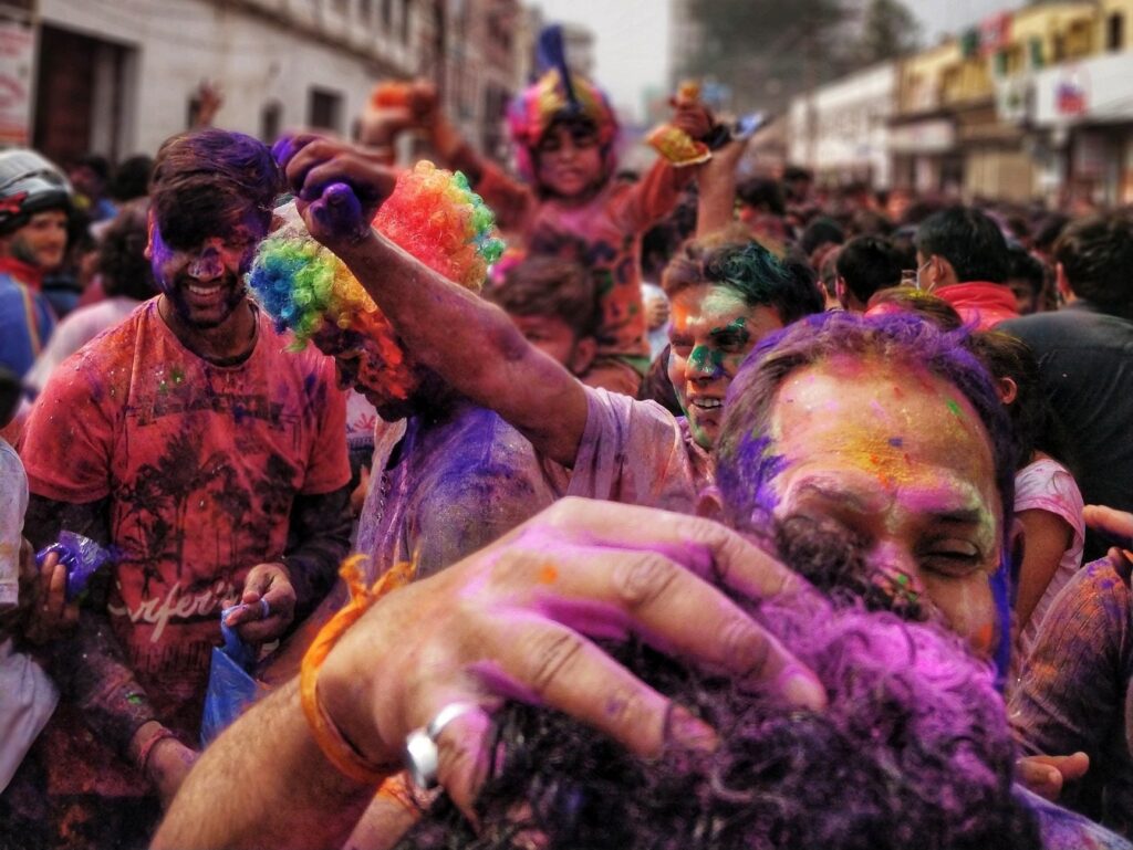 Holi Candid Picture
